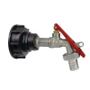 Adaptér IBC S60x6, uzamykatelný kulový ventil 3/4
