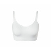 Tchibo - Bezšvová podprsenka s čipkou - pre dámy - veľ. L 44/46 - farba: biela
