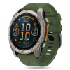 TECH-PROTECT SILIKÓNOVÁ LÍNIA GARMIN FENIX 5X / 5X PLUS / 6X / 6X PRO / 7X / 8 (51 MM) VOJENSKÁ ZELENÁ