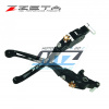 Páčka brzdy výklopná ZETA-PILOT (závodné prevedenie čierna) - ZETA ZS61-1435 - Honda CB1300SF/SB/ST/03-19 + CB1000SF / 92-97 + CB400SF/SB ABS/ 14-20 + CB1100/EX/RS -20 + CBR900RR / 98-99 + CBR600F / 9