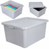 Plastový box Cadro sivý 20 l s vekom