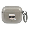 Karl Lagerfeld Apple AirPods 3 cover Glitter Karl`s Head KLA3UKHGK
