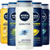 Nivea Men pánsky sprchový gél 3v1 - Mix Vôní pre Mužov 5x500ml