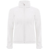 B&C Bunda B&C Hooded Softshell women s kapucí, softshellová, 3-vrstvá, dámská COT01093700100-white Bílá XS
