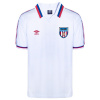 Score Draw Sunderland Retro Away Shirt 1980 Adults White/Blue XL