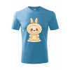 Detské tričko Labubu - hope - Veľkosť: 158 cm/12 rokov - Farba: Svetlo-modrá