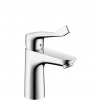 Hansgrohe Focus E2 Páková umývadlová batéria 100 s odtokovou súpravou s ťahadlom, chróm 31911000-HG