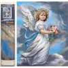 DIAMANTOVÁ MOZAIKA Diamantová Výšivka Diamond Painting SVÄTÝ ANJEL