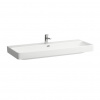 Laufen PRO S dvojumývadlo do nábytku 120x46cm, bez otvoru pre batériu, biela H8149650001091