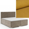 MD Kontinentálna Boxspring posteľ GEMINI 160x200 výber z farieb KRONOS_01