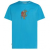 Icebreaker Merino 150 Tech Lite SS Tee Bear Catch Men modrá L