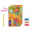 Crayola hmota tvarovacia 28 g voňajúca 3 ks + sada tvarovátok dinosaurus mix farieb