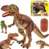VEĽKÝ DINOSAURUS T-REX CHODÍ REVE SVIETI ZIEJE DYM