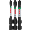 BOSCH Bit PRO Pozidriv Impact, PZ1, PZ2, PZ3, 55 mm, 3 ks 2608521U57