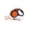 Flexi New Neon S pásek 5 m, max.15 kg, oranžová