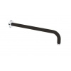 Kludi A-Qa Sprchové rameno 40 cm, chróm/matná čierna 6651487-00