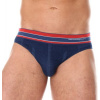 Brubeck Pánské slipy ACTIVE WOOL BE10110 tmavě modrá velikost S