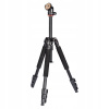 Tripod Hama TRAVELLER 117 BALL 117 cm čierna