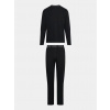 Pánske pyžamo L/S PANT SET 000NM2510E UB1 čierne - Calvin Klein XL