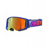 Brýle SUPERTECH VISION VISTA, ALPINESTARS (modrá/žlutá/fialová, zrcadlové červené plexi) 2026
