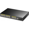 Switch CUDY 24-Port 10/100M PoE+ Switch with 2 Gigabit Port+ 1SFP 300W (FS1026PS1)