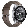 Xiaomi Watch 2 Pro - 4G LTE Silver Case/Brown Leather Strap