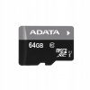 ADATA microSDXC 64GB UHS-I U1 + adapter AUSDX64GUICL10-RA1