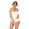 Elegantná súprava OBSESSIVE Prima Neve Set S/M krémová