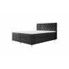 Čalúnená posteľ boxspring FESTER 2 - monolith 97 / 200x200