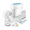 PHILIPS AVENT sada manuálna odsávačka a elektrický sterilizátor