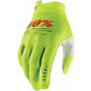 100% Itrack, rukavice - Fluo Yellow Veľkosť: YL