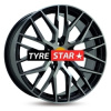 MAM RS4 8x18 5x112 ET30 BLACK FRONT POLISH