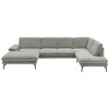 Dieter Knoll SEDACIA SÚPRAVA, textil, sivá - Sedačky - 000436007001