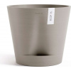 Ecopots Kvetináč Venice 2 (taupe/tmavošedo-hnedý) - Ø 40 cm, výška 35,7 cm