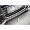 Rieger lipa pod predný nárazník Rieger pro Audi A4 S4 B8, B81 avant, sedan pred faceliftom, 11/08-12/11, plast ABS s povrchovou úpravou Carbon-Look, pod predný nárazník Rieger obj. kód K 00055524/25/2