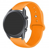 eses Základný silikónový náhradný remienok pre smart hodinky 22 mm Farba: oranžová