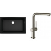 Súprava granitový drez Hansgrohe S 51 43432170, kuchynská batéria Hansgrohe Talis M54 72809800
