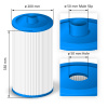 Crystalline Pool Spa Filter Filtračné kartuše SC749