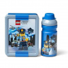 LEGO® CITY Policie Svačinový set modrý: Box + láhev