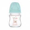 Canpol babies fľaša so širokým hrdlom Exotic Animals zelená 120 ml