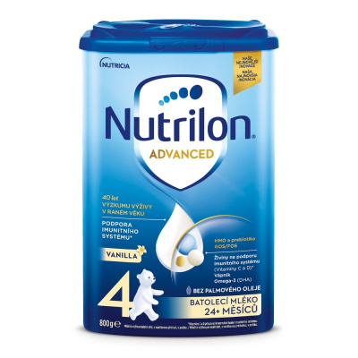 Nutrilon 4 Advanced Vanilla mlieko pre batoľa 800 g, 24+