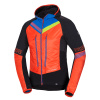 Northfinder Pánska skialp hybridná bunda Polartec® Alpha® SOLISKO 1 blackorange L BU-38061SKP