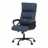 Autronic Kancelárske kreslo, hojdací mechanizmus, modrá ekokoža, KA-Y346 BLUE
