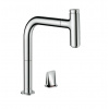 Hansgrohe M71 Drezová batéria Metris Select s výsuvnou koncovkou, 2-otvorová inštalácia, sBox, EcoSmart, chróm 73825000-HG