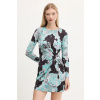 Šaty Desigual WALL LACROIX čierna farba, mini, áčkový strih, 25WWVK09 XL
