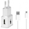 Nabíjačka do siete WG 1xUSB, QC 3.0 + USB-C kabel (6553) biela