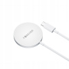 Bezdrôtová magnetická nabíjačka Forever MAWC-100 15W sivá