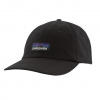 Šiltovka Patagonia P-6 Label Trad Cap black 24/25 - Odosielame do 24 hodín