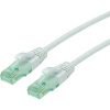 roline recycled material RJ45 sieťový prepojovací kábel CAT 6A U/UTP 15.00 m čierna netienený; 21.45.3158