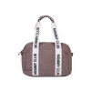 Childhome Prebaľovacia taška Mommy Club Signature Teddy Soft Brown